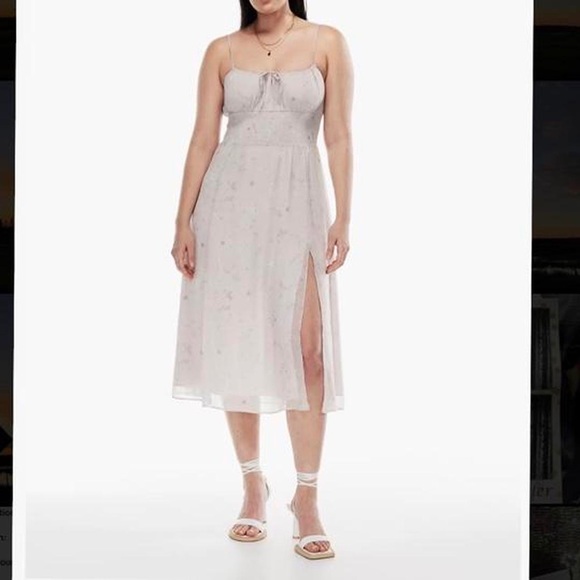 Aritzia Floral Midi Dress - Picture 2 of 4